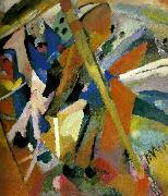 Wassily Kandinsky saint george oil painting artist